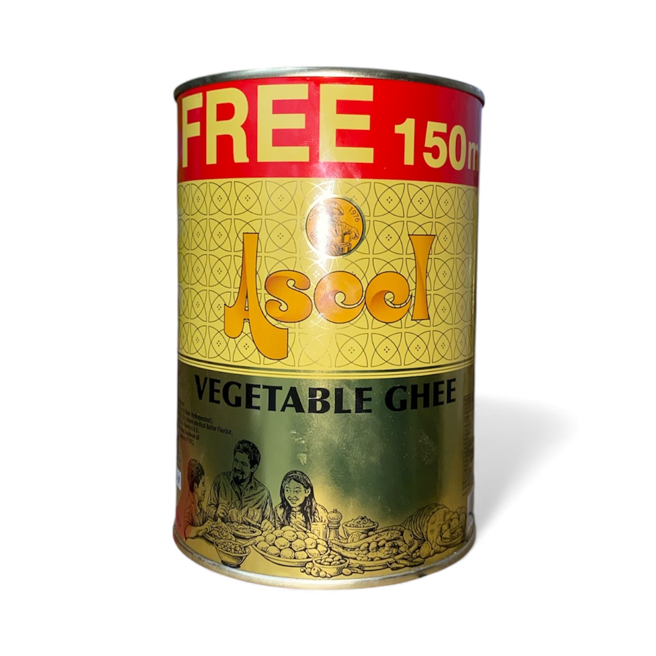 تصویر روغن جامد اصیل Aseel وزن 1,150کیلوگرم وارداتی تضمین کیفیت و اصالت - روغن جامد اصیل Aseel وزن 1,150کیلوگرم وارداتی تضمین کیفیت و اصالت 