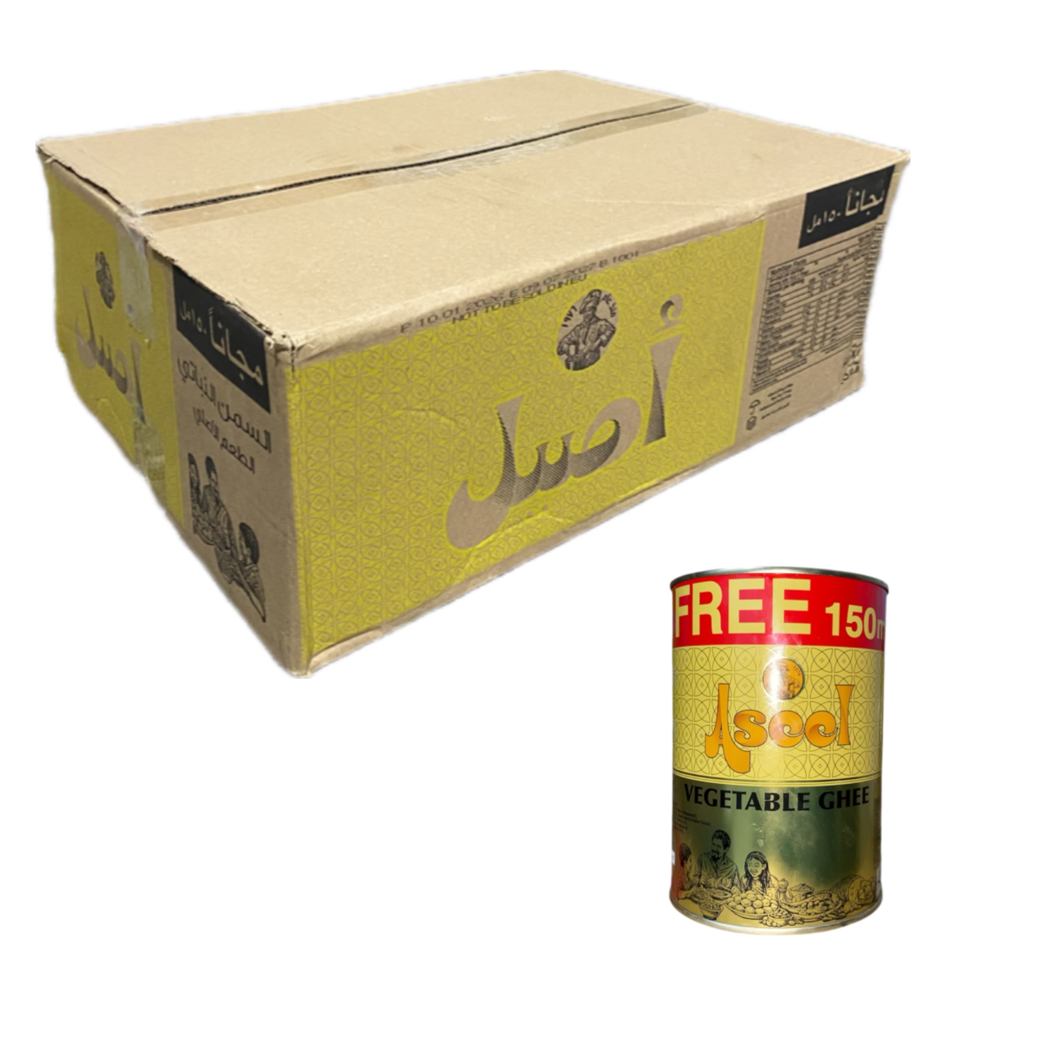 تصویر روغن جامد اصیل Aseel وزن 1,150کیلوگرم وارداتی تضمین کیفیت و اصالت کارتن۱۲عدد - روغن جامد اصیل Aseel وزن 1,150کیلوگرم وارداتی کارتن۱۲عدد 