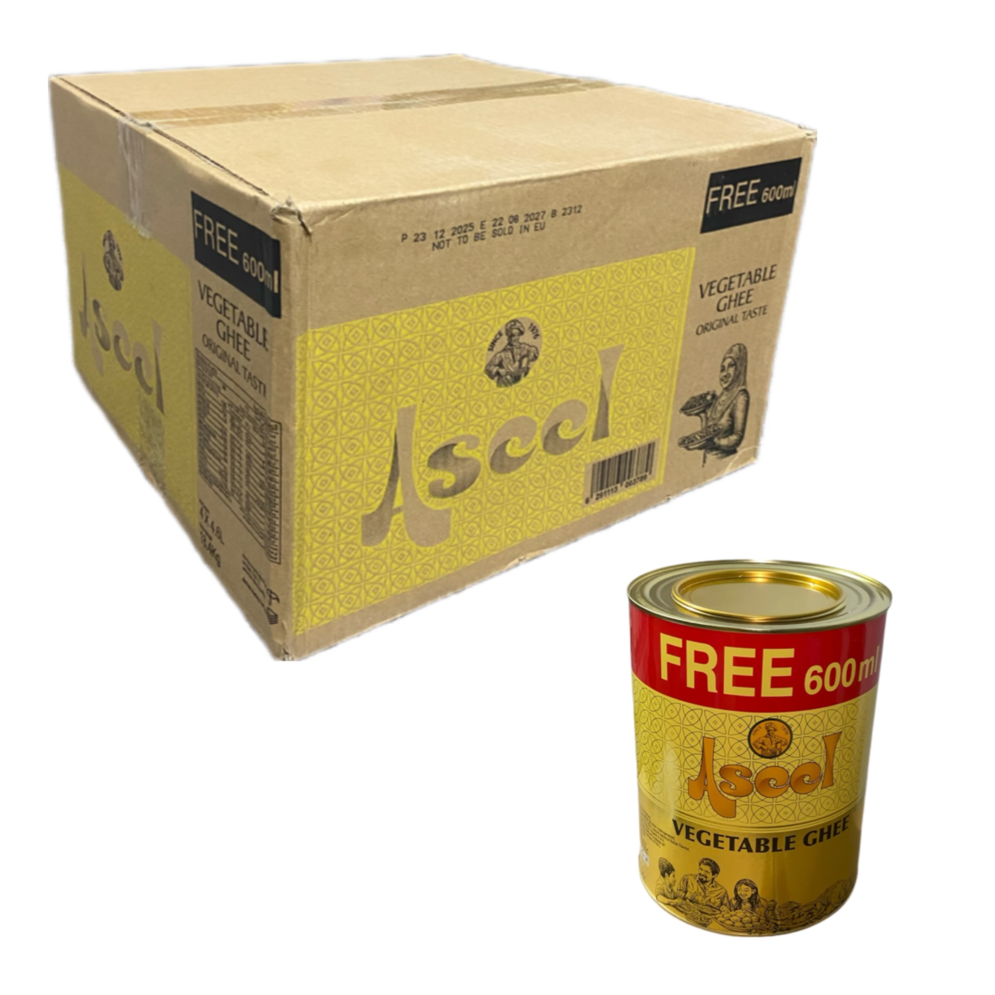 تصویر روغن جامد اصیل Aseel وزن 4,600کیلوگرم کارتن ۴عددی وارداتی تضمین کیفیت و اصالت - روغن جامد اصیل Aseel وزن 4,600کیلوگرم وارداتی کارتن۴عدد 